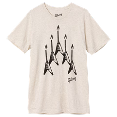 Gibson Flying V 'Formation' Tee L - Tričko