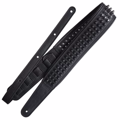 Richter Blackness Gunblack Pan Head Studs - Kytarový popruh