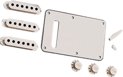Fender Accessory Kit, Stratocaster, Parchment - Kytarový hardware