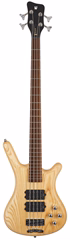 Warwick Rockbass Corvette 4-String Natural Transparent Satin - Elektrická baskytara