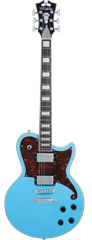 D'Angelico Premier Brandon Niederauer Atlantic Sonic Blue - Elektrická kytara