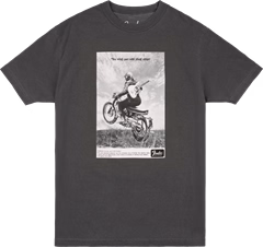 Fender Vintage Ad Biker Tee Graphite S - Tričko
