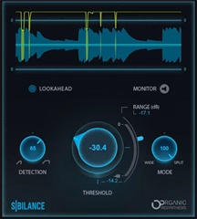 WAVES Sibilance - Software