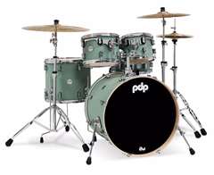 PDP Concept Maple 5 Piece Set Satin Seafoam Finish Ply - Bicí souprava