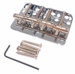 Fender Standard Series Bass Bridge Assembly, Chrome - Kobylka