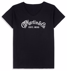 Martin Women's Tee Black/White Logo S - Tričko