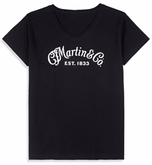 Martin Women's Tee Black/White Logo L - Tričko
