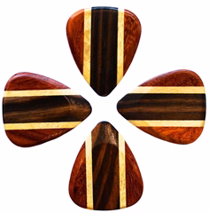 Timber Tones Zone Tones Deluxe African Ebony 4-Pack - Trsátka