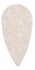 Timber Tones Felt Tones Teardrop Natural Wool Felt  - Trsátko