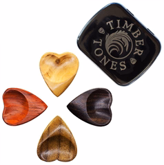 Timber Tones Heart Tones Mixed 4-Pack Tin - Trsátka