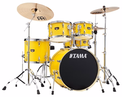 Tama Imperialstar Electric Yellow Rock Set (použité) - Bicí souprava s činely