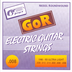 Gorstrings Gor 1N693 0838 + E1 - Struny pro elektrickou kytaru