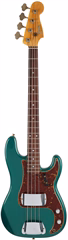 Fender Custom Shop 66 Precision Bass JRN Relic Sherwood Green - Elektrická baskytara