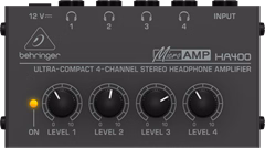 Behringer HA400 (rozbalené) - Sluchátkový zesilovač
