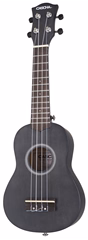 Cascha HH 3960 Soprano Ukulele Black Set (použité) - Akustické ukulele