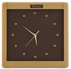 Fender Tweed Clock - Hodiny