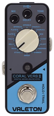 Valeton Coral Verb II (rozbalené) - Kytarový efekt