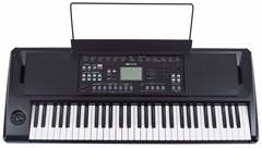 Korg EK-50 (rozbalené) - Klávesy s dynamikou úhozu