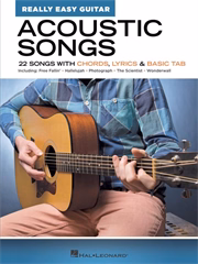 MS Acoustic Songs - Really Easy Guitar Series - Noty pro kytaru