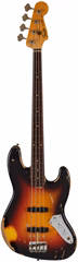 Fender Custom Shop Jaco Pastorius Tribute Fretless Jazz Bass 3TS - Elektrická baskytara