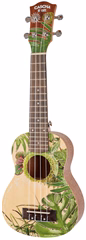 Cascha Soprano Ukulele Leafy (poškozené) - Akustické ukulele