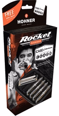 Hohner Rocket 5-Pack (C-, G-, A-, D-, Bb-major) - Sada foukacích harmonik