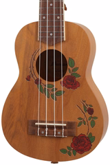Bamboo U-21 Roses - Akustické ukulele
