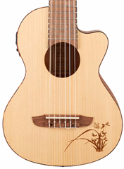 Ortega RGL5CE - Elektroakustické kytarové ukulele