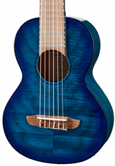 Ortega RGLE18BLF - Elektroakustické kytarové ukulele