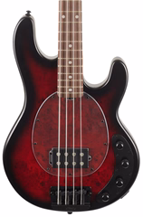 Sterling by Music Man StingRay PB Dark Scarlet Burst - Elektrická baskytara