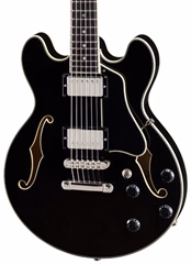 Eastman T484 Black - Semiakustická kytara