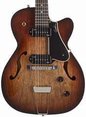 Godin LE 5th Avenue TL P90 Vintage Burst - Semiakustická kytara