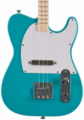 Loog x Fender Telecaster Seafoam Green - Dětská elektrická kytara