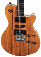 Godin xtSA Koa Extreme HG - Elektrická hybridní midi kytara