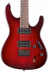 Ibanez S521 Blackberry Sunburst - Elektrická kytara