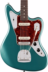 Fender American Professional Classic Jaguar RW Faded Sherwood Green Metallic - Elektrická kytara