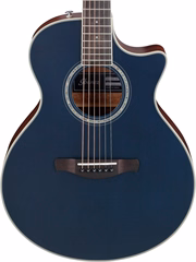 Ibanez AE200JR Dark Tide Blue - Elektroakustická kytara