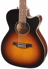 Seagull S12 CH CW Spruce Sunburst GT Presys II - Dvanáctistrunná elektroakustická kytara