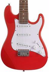 Blond STR-2 Mini Red - Dětská elektrická kytara