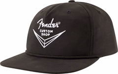 Fender Custom Shop Logo Hat Black - Kšiltovka