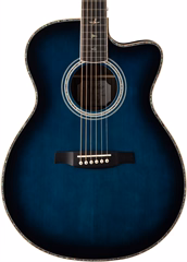 PRS SE A60 Angelus Cobalt Blue Burst 2026 - Elektroakustická kytara