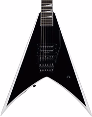 Jackson Pro King V Wes Borland KV BLK W WHT BVLS - Elektrická kytara