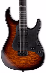 ESP LTD SN-1000HT QM Dark Brown Sunburst - Elektrická kytara