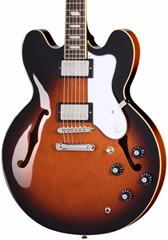Epiphone Bonehead Riviera Dark Tobacco Burst - Semiakustická kytara