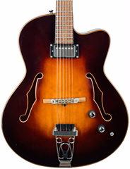 Procházka 2000 Hollowbody H Piezo - Elektrická kytara