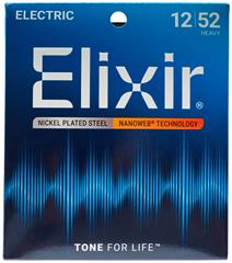 Elixir Nanoweb Heavy - Struny pro elektrickou kytaru