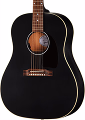 Gibson J-45 Special Satin Ebony - Elektroakustická kytara