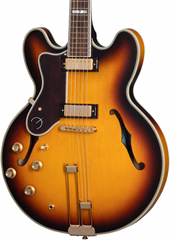Epiphone Sheraton LH Vintage Sunburst - Levoruká semiakustická kytara