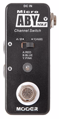 Mooer Micro ABY MKII (rozbalené) - Signálový přepínač