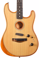 Fender 2021 American Acoustasonic Stratocaster Hybridní kytara